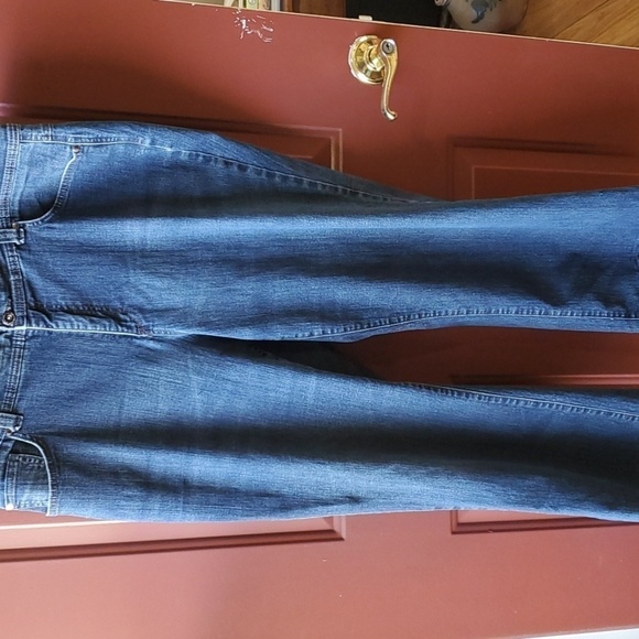 Charter Club curvy boot cut tummy slimming jeans size 18Wvslight distressing - Picture 1 of 11